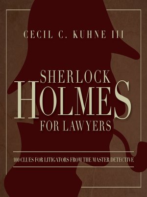 cover image of Sherlock Holmes for Lawyers